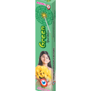 12cm green sparklers