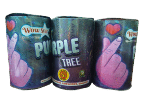 WowStar 6″ Purple tree