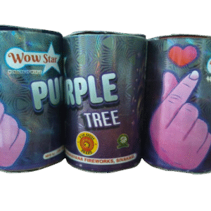 wowstar 6" purple tree